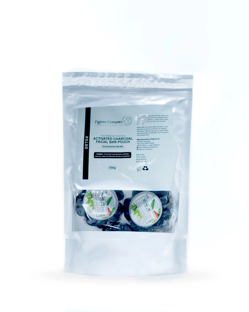 Figtree Activated Charcoal Fadeout Bar Pouch