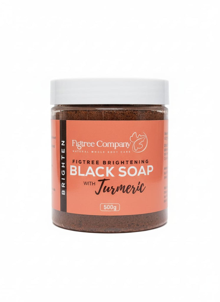 Figtree Brightening Black Soap with Turmeric