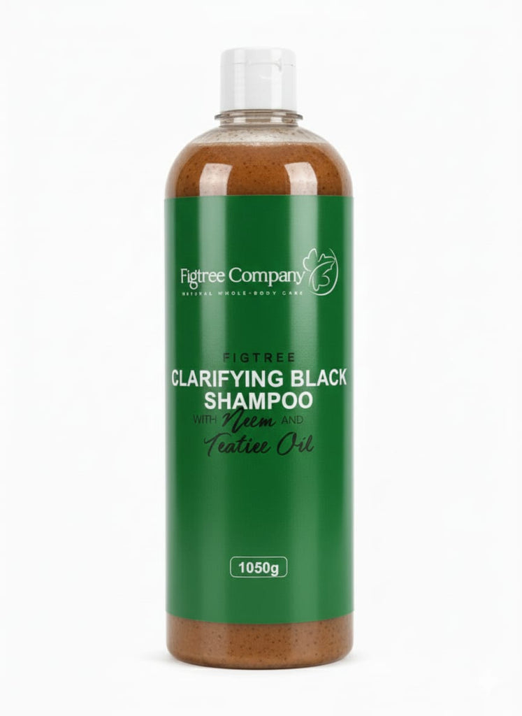 Figtree Black Shampoo with Neem and Tea Tree Oil 1050g