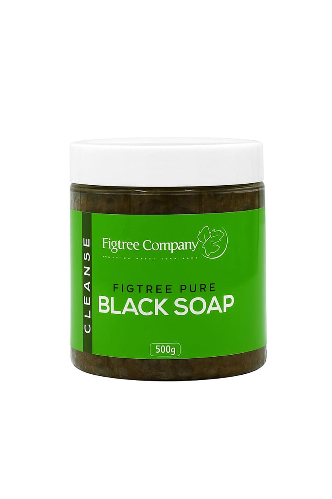 Figtree Pure Black Soap 500g
