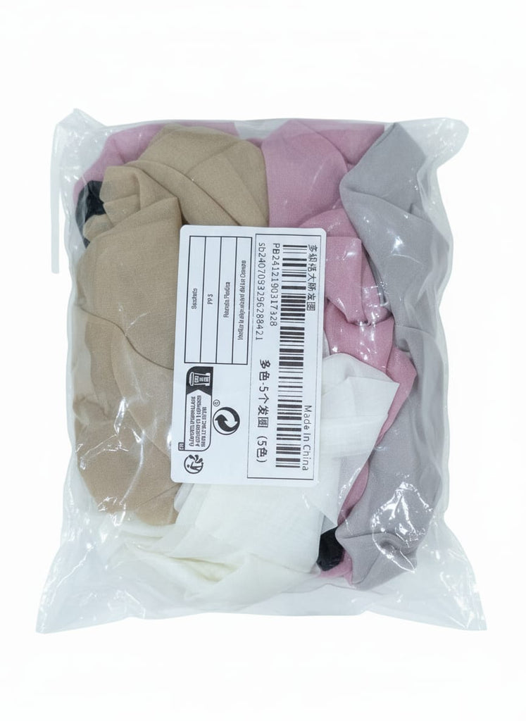 Figtree Set French Style Chiffon Scruchies