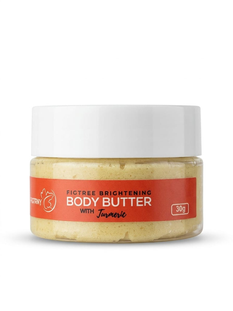 Figtree Brightening Body Butter with Turmeric 30g