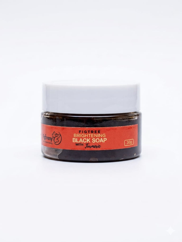 Figtree Brightening Black Soap with Turmeric 30g
