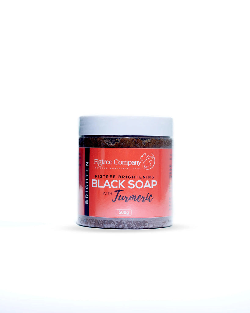 Figtree Brightening Black Soap with Turmeric